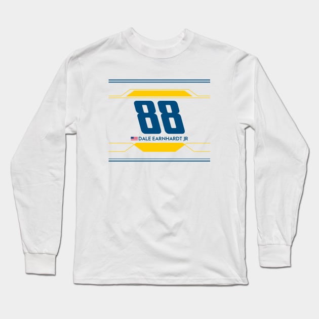 Dale Earnhardt Jr #88 2023 NASCAR Design Long Sleeve T-Shirt by AR Designs 